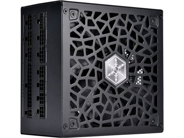 Silverstone HELA 850R Platinum, 850 W, 90 -264 V, 47 - 63 Hz, Aktiv, 120 W, 849,6 W Sort