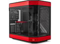 Miniatyrbild 2 av 2: Hyte Y60 Midi Tower, Tempered Glass - black/red