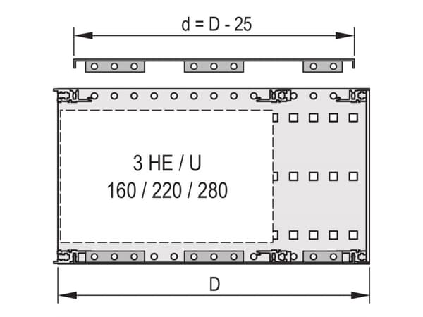 nVent SCHROFF 24560080 suuaukko 2 kpl