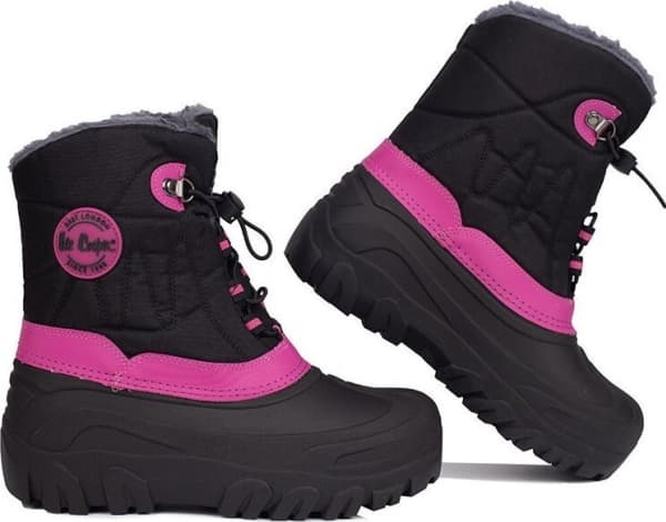 Children's shoes Lee Cooper black-pink LCJ-21-44-0523K 33