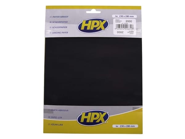 HPX sandpapper p2000 - 4 st.