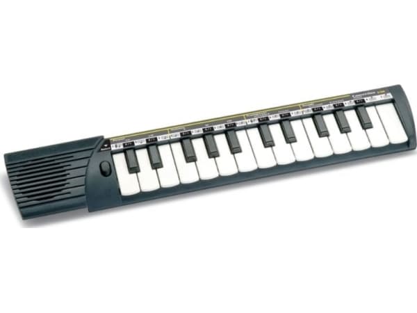Bontempi Concertino, Musikalsk instrument til lek og moro, MIDI-keyboard, AA, 262 g, Sort, Hvit