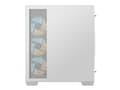 Miniatyrbild 5 av 5: Gigabyte C500 PANORAMIC STEALTH ICE - Mid tower - ATX - genomskinlig sidopanel (härdat glas) - ingen strömförsörjning (ATX) - vit - USB/ljud