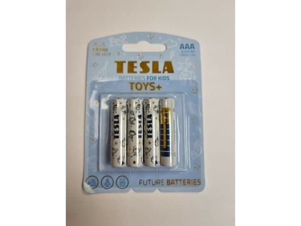 Tesla TESLA alkalisk batteri R3 (AAA) TOYS+ BOY [4x120] 4 stk.