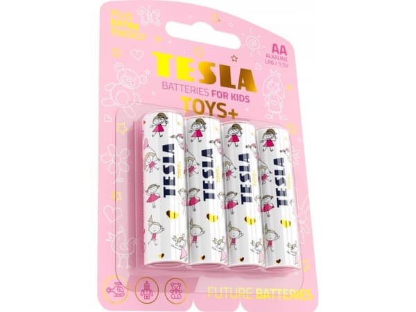 Tesla TESLA alkaliparisto R6 (AA) TOYS+ GIRL [4x120] 4 kpl