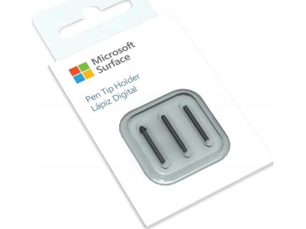 Microsoft Surface Pen Tips V2, Tupp, Sort, Microsoft Surface Pen, 3 stykker, 22 mm, 41,8 mm