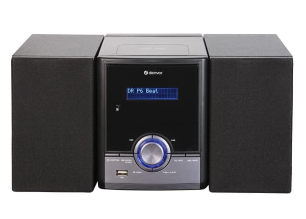 Denver MDA-285 HiFi compact -järjestelmä (musta) (111161100170) musta