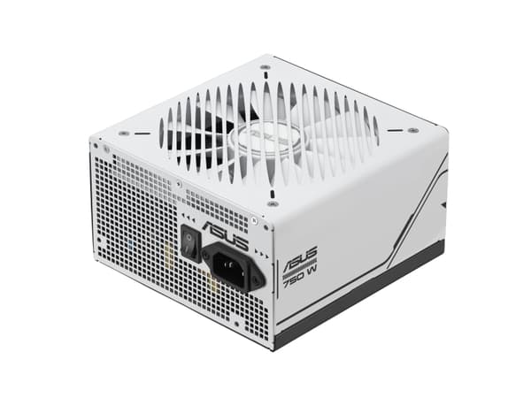 ASUS PRIME - Strømforsyning (intern) - ATX12V 3.0/ EPS12V - 80 PLUS Gold - AC 100-240 V - 750 watt - aktiv PFC - svart, hvit