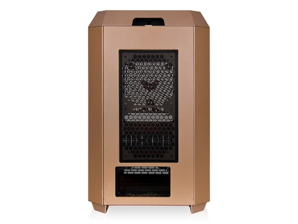Thermaltake The Tower 300 - Minitorni - micro ATX - sivupaneeli ikkunalla (karkaistu lasi) - ei virtalähdettä (PS/2) - sorahiekka - USB/ääni