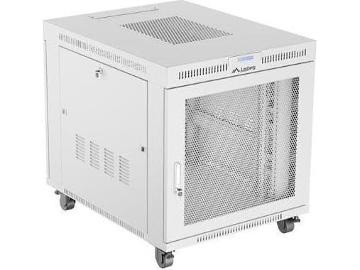 19" 15U 800X1000 GRÅ LCD PERFORERAD DÖRR LANBERG INSTALLATIONSRACK (FLAT PACK)