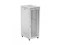 Miniatyrbilde 3 av 3: Lanberg - Rack skap - 800 x 1000 mm, flat pack, with mesh door, LCD - med 6 kjølevifter - fritt stående - grå, RAL7035 - 42U - 19"