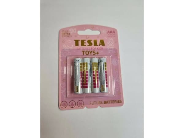 Tesla TESLA alkalisk batteri R3 (AAA) LEKER+ GIRL [4x120] 4 stk.