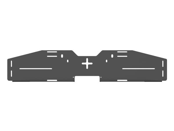 Multibrackets M - Monteringssats - för soundbar - stål - svart - väggmonterbar