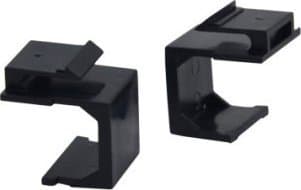 TRITON VALUE Keystone jekkdeksel, 10 stk/, sort