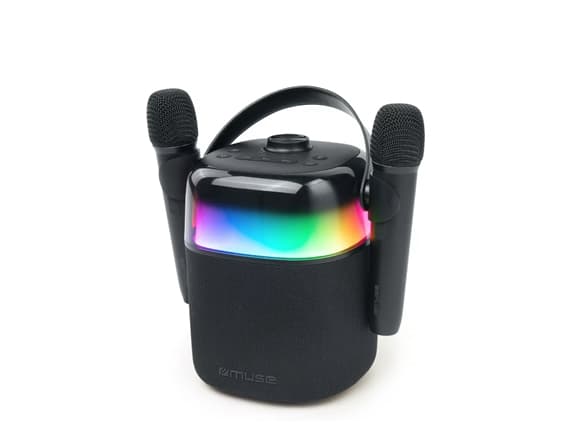 Muse M-530 KA, 30 W, Dreje, Trådløs, 10 m, 3,5 mm, Batteri