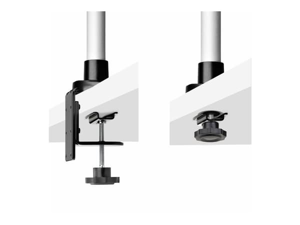 StarTech.com Monitor Desk Mount, VESA 75x75/100x100, 27/30-inch Screens - Monteringssats (vridbar arm) - justerbar arm - för LCD-display - aluminium,