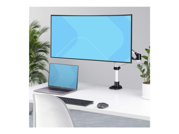 StarTech.com Monitor Desk Mount, VESA 75x75/100x100, 27/30-inch Screens - Monteringssats (vridbar arm) - justerbar arm - för LCD-display - aluminium,