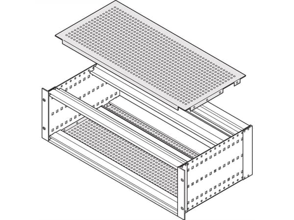 SCHROFF EuropacPRO-sivupeitto, SNCF, 84 hv, 175 mm