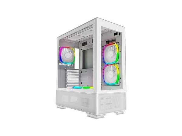 Montech SKY TWO, Midi-Tower - weiß Vit