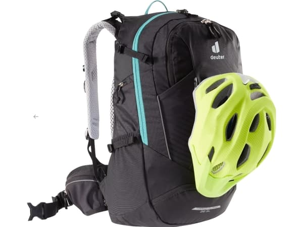 Deuter Trans Alpine 28 SL, Turgåing, |Sykling, Sort, Polyamid, 210 D, Bunnlomme, Forlomme, Sidelomme, Mobillomme, Rom for hydreringssystem, Glidelåsl