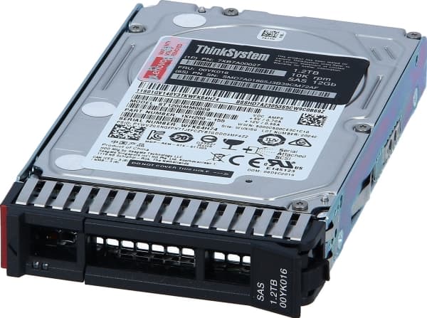 Lenovo - Harddisk - 1.2 TB - hot-swap - 2.5" - SAS 12Gb/s - 10000 rpm - for ThinkAgile MX3330-H Appliance; MX3331-H Certified Node; ThinkSystem SR250