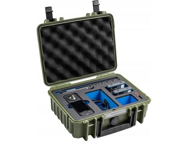 B & W International Transportkuffert drone.case PP.41.InstaX4 4.1 l (B x H x T) 270 x 215 x 105 mm #####Bronze-Grün PP.41.BG.InstaX4