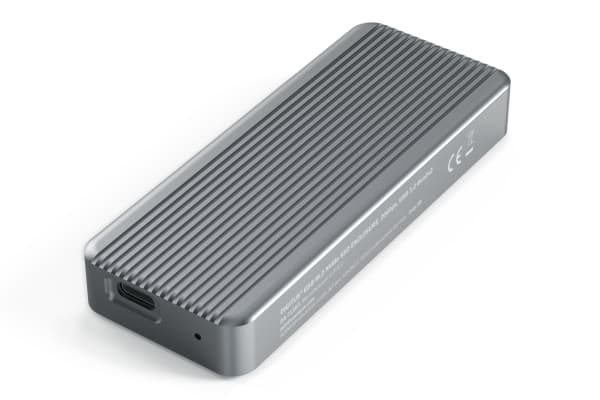 DIGITUS - Förvaringslåda - 20 Gbps, extern, aluminium - M.2 - M.2 NVMe Card - USB-C 3.2 (Gen 2) - pantone 430C