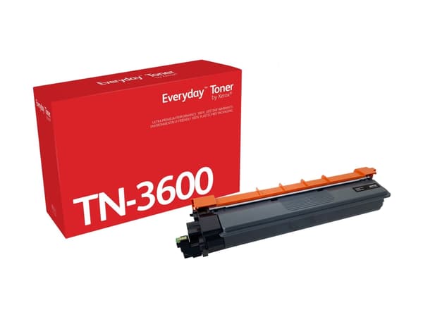 Xerox Everyday sprt-toner kompatibel med Brother TN3600, Standard kapasitet, Sort