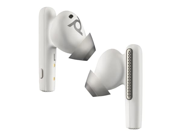 Poly - Hörsnäcka för true wireless-hörlurar - Microsoft Teams-certifierad - vit (paket om 2)