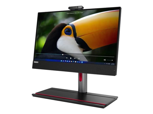 Lenovo ThinkCentre M70a Gen 3 11VM - Allt-i-ett Core i7 upp till - SSD 256 GB - UHD Graphics 770 - Gigabit Ethernet - Win 11 Pro - skärm: LED 21.5" 1