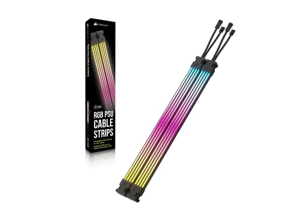 CORSAIR PSU Cable Strips - Belysningssett - ARGB