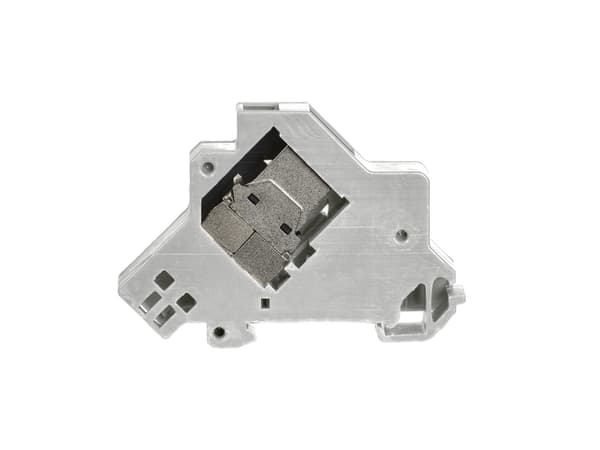 EFB-Elektronik Keystone modulholder 1-port, for topphatskinne i underdistribusjoner, plast Produsent: EFB Elektronik (ET-25186.V3)