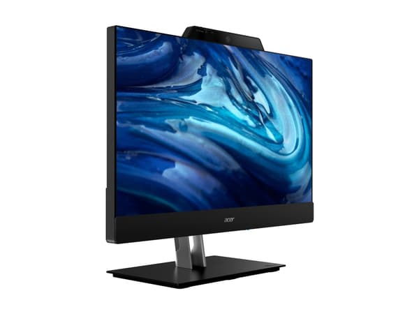 Acer Add-In-One 24 A240CX5 - Add-In-One - 1 x Celeron 7305 / 1.1 GHz - RAM 4 GB - Flash - eMMC 64 GB - UHD Graphics - 1GbE, 802.11ax (Wi-Fi 6E) - WLA