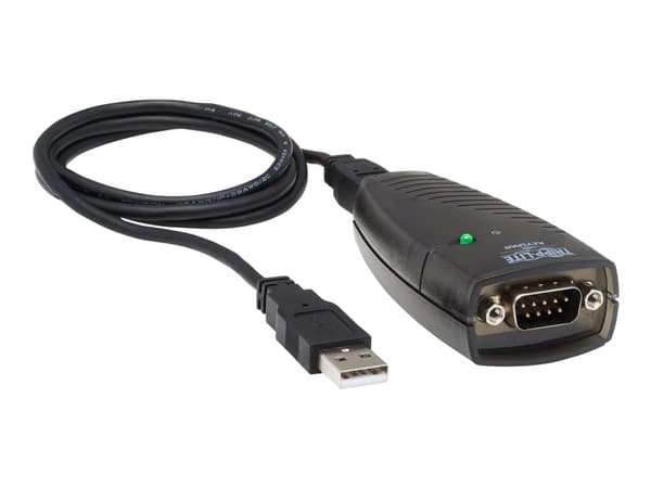 Eaton Tripp Lite Series Keyspan High Speed USB to Serial Adapter - Seriell adapter - USB - RS-232 - svart