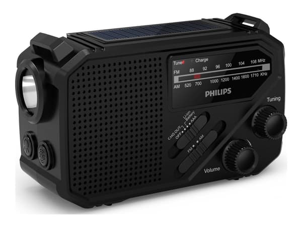 Philips TAR1609/00, Portable, Analog & digital, AM, FM, 1 W, 1-way, 5.7 cm