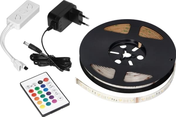 Orno LED IP65 RGBW 5 m + strömförsörjning och styrenhet, Tuya Smart Wi-Fi