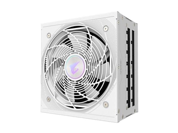 AORUS ELITE AE850PM PG5 ICE - Strømforsyning (intern) - ATX12V 3.0/ EPS12V - 80 PLUS Platinum - AC 100-240 V - 850 watt - aktiv PFC