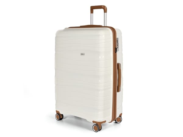 Kuffertsæt RW Travel Alfrida hvid 20”/24”/28” PP-plast med TSA-lås