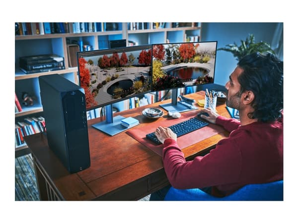 HP Workstation Z2 G9 - SFF 1 x Core i7 i7-14700 / upp till 5.4 GHz - RAM 32 GB - SSD 1 TB - NVMe, TLC, HP Z Turbo Drive - UHD Graphics 770 - Gigabit