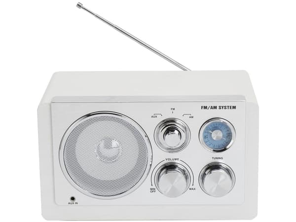 DENVER TR-63 - Radio - hvit
