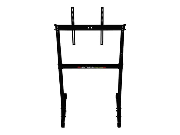 Next Level Racing - Ställ - för platt panel - mattsvart - skärmstorlek: 24"-85"