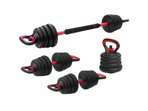 3-i-1 Justerbart Viktset 15 kg