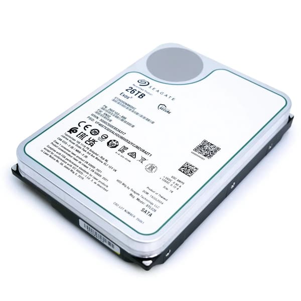 Refurbished Seagate Exos Harddisk ST26000NM000C-FR 26TB SATA-600 7200rpm - FACTORY REFURBISHED