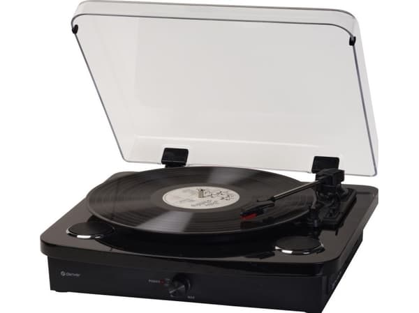 Denver VPL-230B, Semi-automatisk, Sort, Plast, Tre, 33 1/3,45,78 RPM, 33 1/3,45,78 RPM, Rotasjon