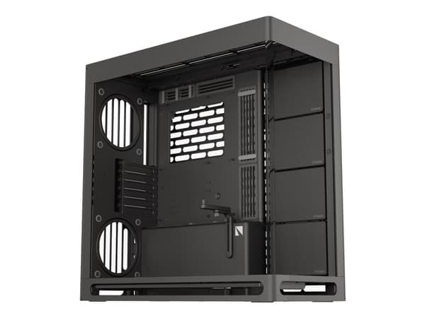 HAVN HS 420 PC-Gehäuse Midi-Tower E-ATX Tempered Glass - schwarz (HVN-CA-HS420-06) Svart