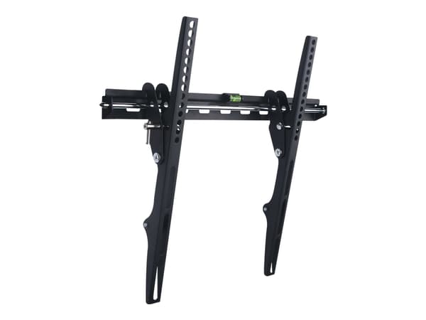 TECHly ICA-PLB 161XL - Monteringssett (veggplate, låsestang, 2 VESA-skinner) - Tyverisikker - for LCD-TV - låsbar - svart - skjermstørrelse: 23"-55"