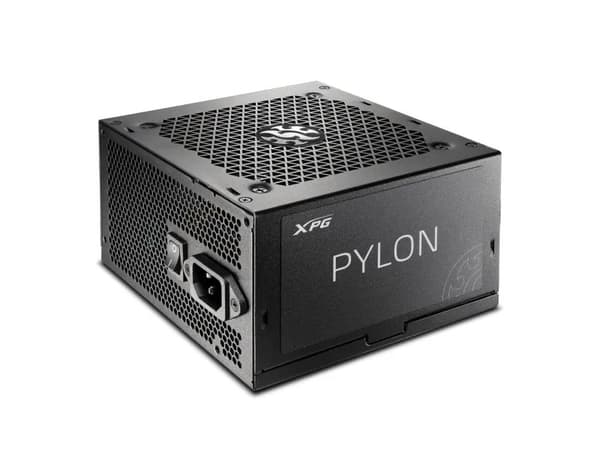 XPG PYLON - Strømforsyning (intern) - ATX12V 2.52 - 80 PLUS Bronze - AC 90-264 V - 650 watt - Europa