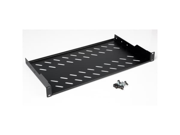 ROLINE 26.21.0121, Rackhylle, Sort, Stål, 15 kg, 1U, 485 mm