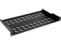 Miniatyrbilde 5 av 5: ROLINE 26.21.0121, Rackhylle, Sort, Stål, 15 kg, 1U, 485 mm