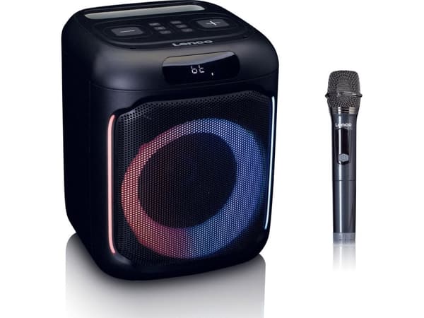 Lenco PA-101 Party-kaiutin 100W musta